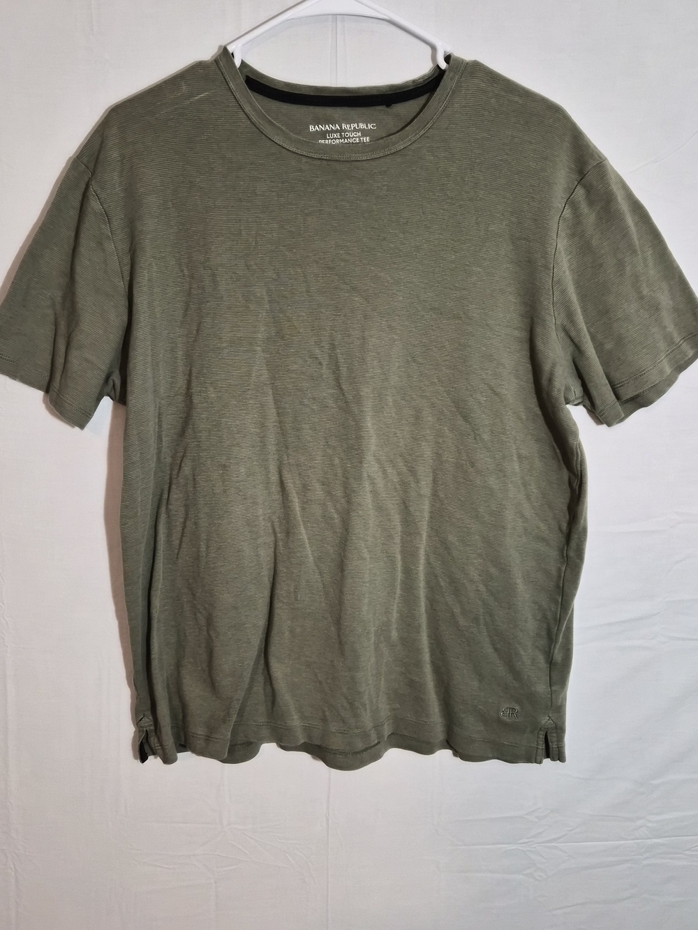 Men’s Banana Republic Luxe Touch Performance Tee XL Olive Green